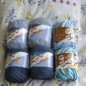 Sugar'n Cream Cotton Yarn lot